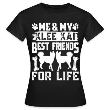 Alaskan Clover Kai - Women's T-Shirt - black - Front - AI Model Female 172 dark (172cm)