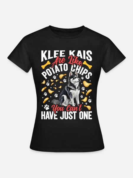 Alaskan Klee Kai - Frauen T-Shirt - Schwarz