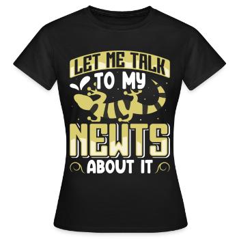 Triton - T-shirt Femme - noir - Devant - AI Model Female 172 dark (172cm)