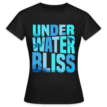 Aquarium aquatique - T-shirt Femme - noir - Devant - AI Model Female 172 dark (172cm)