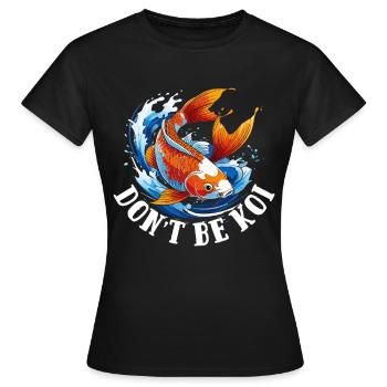 Aquarium aquatique - T-shirt Femme - noir - Devant - AI Model Female 172 dark (172cm)