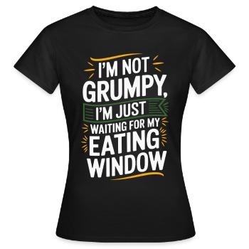 Intermittent fasting Intermittent fasting - Women's T-Shirt - black - Front - AI Model Female 172 dark (172cm)