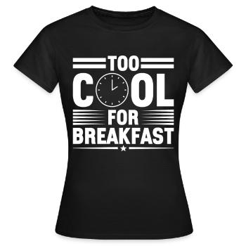 Intermittent fasting Intermittent fasting - Women's T-Shirt - black - Front - AI Model Female 172 dark (172cm)