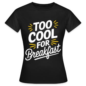 Intermittent fasting Intermittent fasting - Women's T-Shirt - black - Front - AI Model Female 172 dark (172cm)