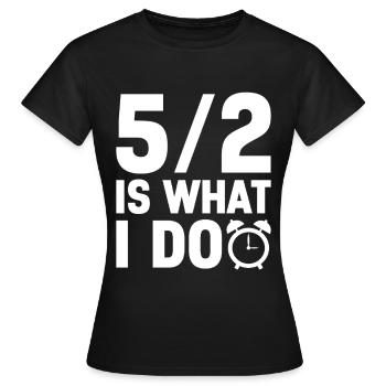 Intermittent fasting Intermittent fasting - Women's T-Shirt - black - Front - AI Model Female 172 dark (172cm)