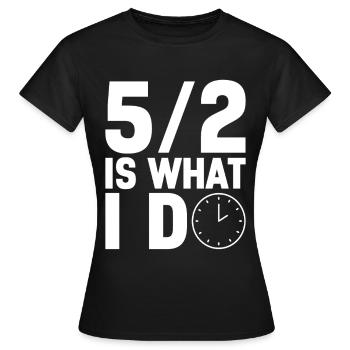 Intermittent fasting Intermittent fasting - Women's T-Shirt - black - Front - AI Model Female 172 dark (172cm)