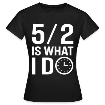 Intermittent fasting Intermittent fasting - Women's T-Shirt - black - Front - AI Model Female 172 dark (172cm)