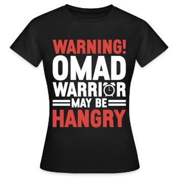 Intermittent fasting Intermittent fasting - Women's T-Shirt - black - Front - AI Model Female 172 dark (172cm)
