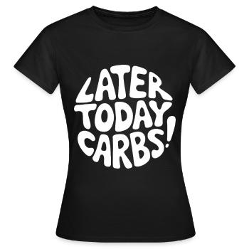 Intermittent fasting Intermittent fasting - Women's T-Shirt - black - Front - AI Model Female 172 dark (172cm)