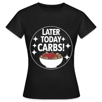 Intermittent fasting Intermittent fasting - Women's T-Shirt - black - Front - AI Model Female 172 dark (172cm)