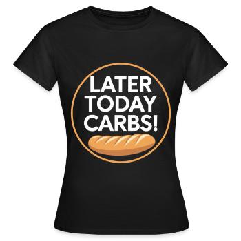 Intermittent fasting Intermittent fasting - Women's T-Shirt - black - Front - AI Model Female 172 dark (172cm)