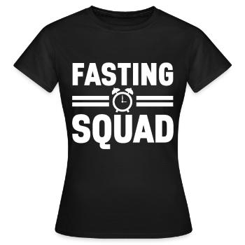 Intermittent fasting Intermittent fasting - Women's T-Shirt - black - Front - AI Model Female 172 dark (172cm)