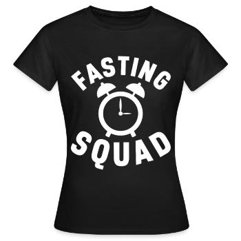 Intermittent fasting Intermittent fasting - Women's T-Shirt - black - Front - AI Model Female 172 dark (172cm)