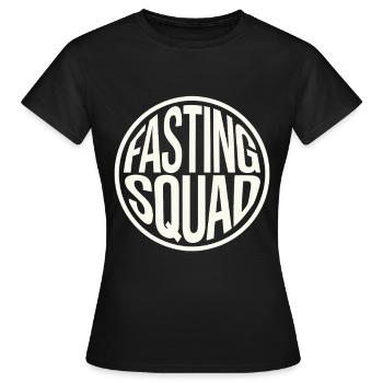 Intermittent fasting Intermittent fasting - Women's T-Shirt - black - Front - AI Model Female 172 dark (172cm)