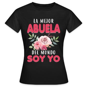 Die beste Großmutter der Welt bin ich - Frauen T-Shirt - Schwarz - Vorne - AI Model Female 172 dark (172cm)