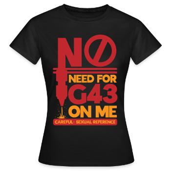 Opérateur de machine de découpe - T-shirt Femme - noir - Devant - AI Model Female 172 dark (172cm)