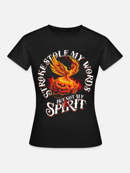 Schlaganfall Erholung - Frauen T-Shirt - Schwarz
