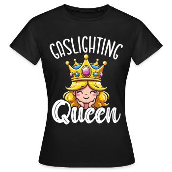 Allume-gaz - T-shirt Femme - noir - Devant - AI Model Female 172 dark (172cm)