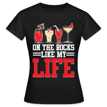 Barman Barman Barman - T-shirt Femme - noir - Devant - AI Model Female 172 dark (172cm)