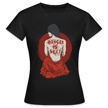 Dark Romance Reverse Harem - Frauen T-Shirt - Schwarz - Vorne - AI Model Female 172 dark (172cm)