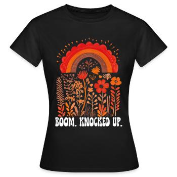 Sensibilisation à l'infertilité FIV fécondation - T-shirt Femme - noir - Devant - AI Model Female 172 dark (172cm)