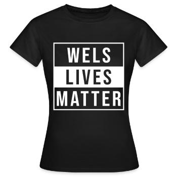 Wels Bayern Polizei Welse - Frauen T-Shirt - Schwarz - Vorne - AI Model Female 172 dark (172cm)