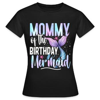 Sirène Sirènes - T-shirt Femme - noir - Devant - AI Model Female 172 dark (172cm)