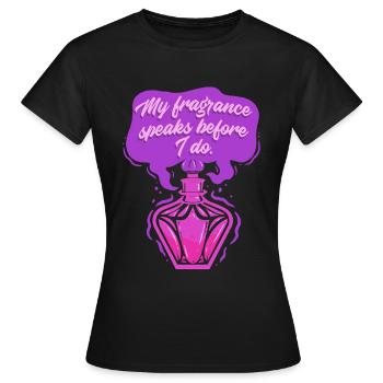 Parfum Parfum Collectionneur - T-shirt Femme - noir - Devant - AI Model Female 172 dark (172cm)