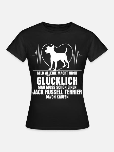 Jack Russel Terrier Jack Russell Terrier - Frauen T-Shirt - Schwarz