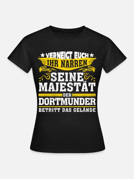 Dortmunder Dortmund - Frauen T-Shirt - Schwarz