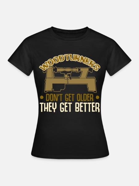 Drechseln Drechselbank Drechsler - Frauen T-Shirt - Schwarz