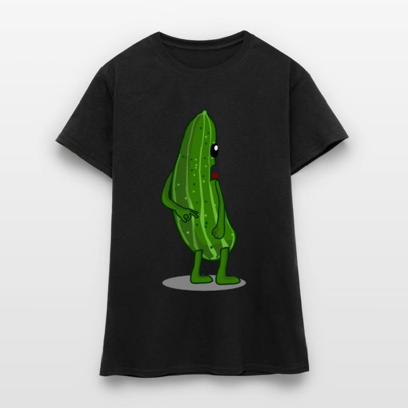Regardé dans Concombre Regardé dans T-shirt Femme