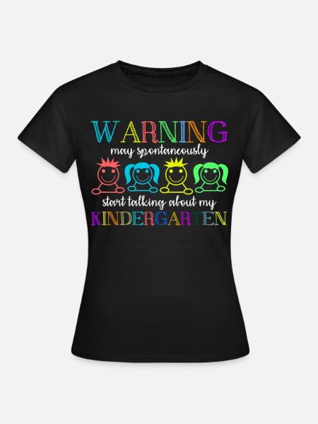 Erzieherin Pädagogin Kita Tagesmutter - Frauen T-Shirt - Schwarz