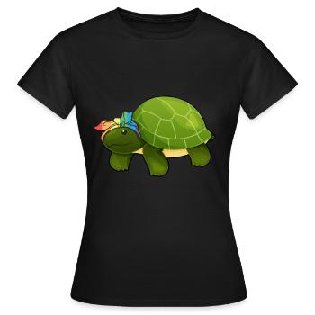 Tshirt autistique Autimus Cadeau Asperger Enfants - T-shirt Femme - noir - Devant - AI Model Female 172 dark (172cm)