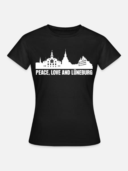 Lüneburg Lüneburger - Frauen T-Shirt - Schwarz