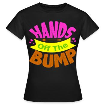 Mère Enceinte Bébé Nourrisson T-shirt Maman - T-shirt Femme - noir - Devant - AI Model Female 172 dark (172cm)