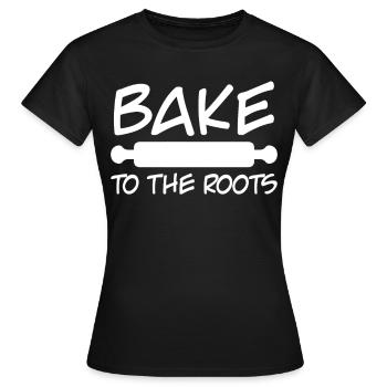 Baker Baker Baking Boulangerie - T-shirt Femme - noir - Devant - AI Model Female 172 dark (172cm)