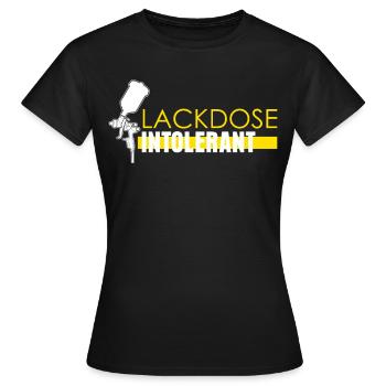 Peintre automobile - T-shirt Femme - noir - Devant - AI Model Female 172 dark (172cm)