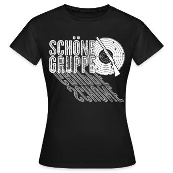 Schützenkönig Schützenverein - Frauen T-Shirt - Schwarz - Vorne - AI Model Female 172 dark (172cm)