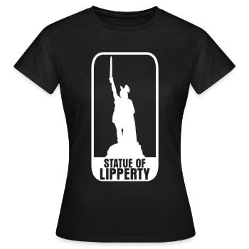Hermann Monument - Women's T-Shirt - black - Front - AI Model Female 172 dark (172cm)