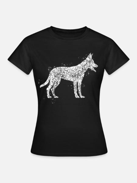 Belgian Molinois - Frauen T-Shirt - Schwarz