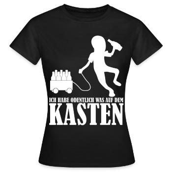 Bier Braumeister Bierbrauer Vatertag - Frauen T-Shirt - Schwarz - Vorne - AI Model Female 172 dark (172cm)