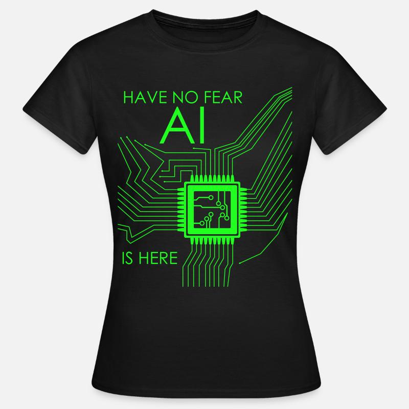 Programmeur d’intelligence artificielle - T-shirt Femme - noir