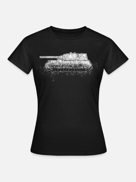 Panzer Panzerfahrer - Frauen T-Shirt - Schwarz