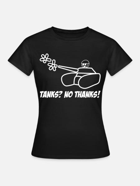 Pazifisten Friedenssymbol Frieden - Frauen T-Shirt - Schwarz