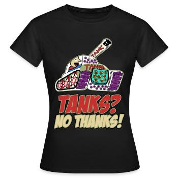 Frieden Pazifisten Friedenssymbol - Frauen T-Shirt - Schwarz - Vorne - AI Model Female 172 dark (172cm)