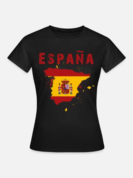 Spain Spanish Holidays - Women's T-Shirt - black