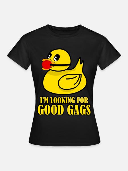 BDSM Ente - Frauen T-Shirt - Schwarz
