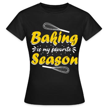 Boulangerie, confiseur, boulangerie, boulanger - T-shirt Femme - noir - Devant - AI Model Female 172 dark (172cm)