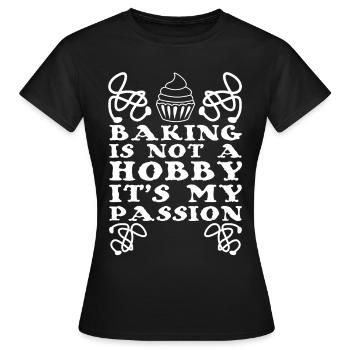 Boulangerie, boulangerie, confiserie, boulanger - T-shirt Femme - noir - Devant - AI Model Female 172 dark (172cm)